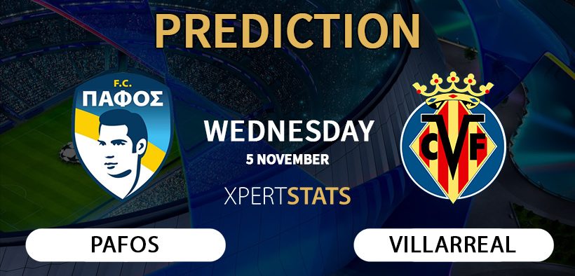 Pafos vs Villarreal Prediction Champions League 05.11.2025