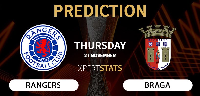 Rangers vs Braga Prediction Europa League 27.11.2025