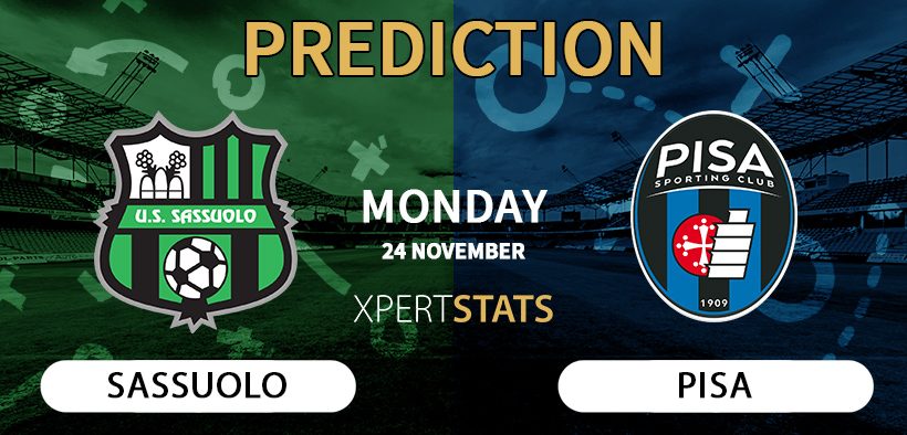 Sassuolo vs Pisa Prediction Serie A 24.11.2025