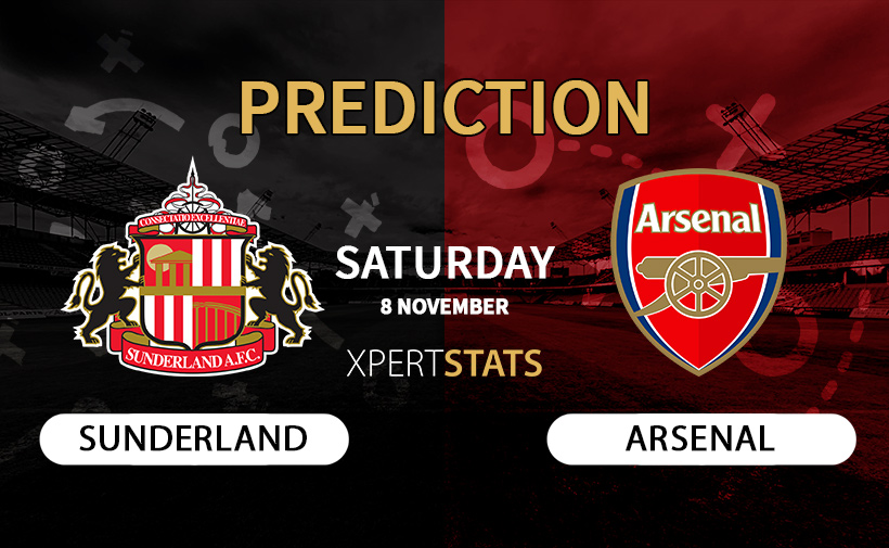 Sunderland vs Arsenal Prediction Premier League 08.11.2025