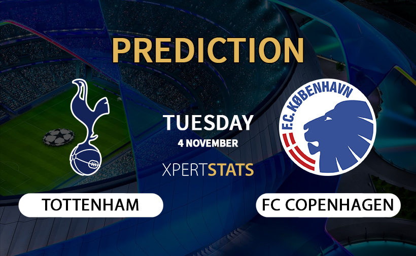 Tottenham vs FC Copenhagen Prediction Champions League 04.11.2025