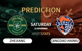 Zhejiang Professional vs Qingdao Hainiu Prediction China Super League 22.11.2025