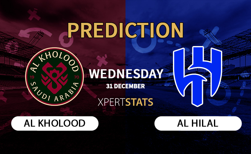 Al Okhdood vs Damac Prediction Saudi Professional League 30.12.2025 7 Al Kholood vs Al Hilal Prediction Saudi Professional League 31.12.2025