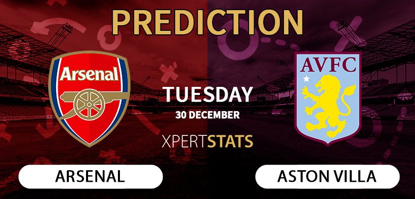 Arsenal vs Aston Villa Prediction Premier League 30.12.2025