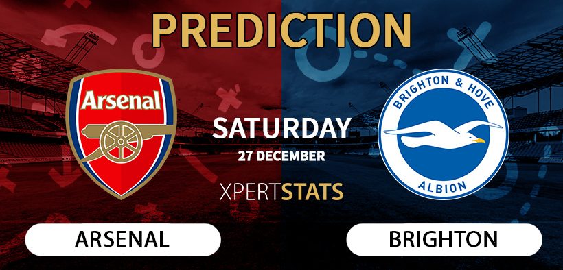 Arsenal vs Brighton Prediction Premier League 27.12.2025