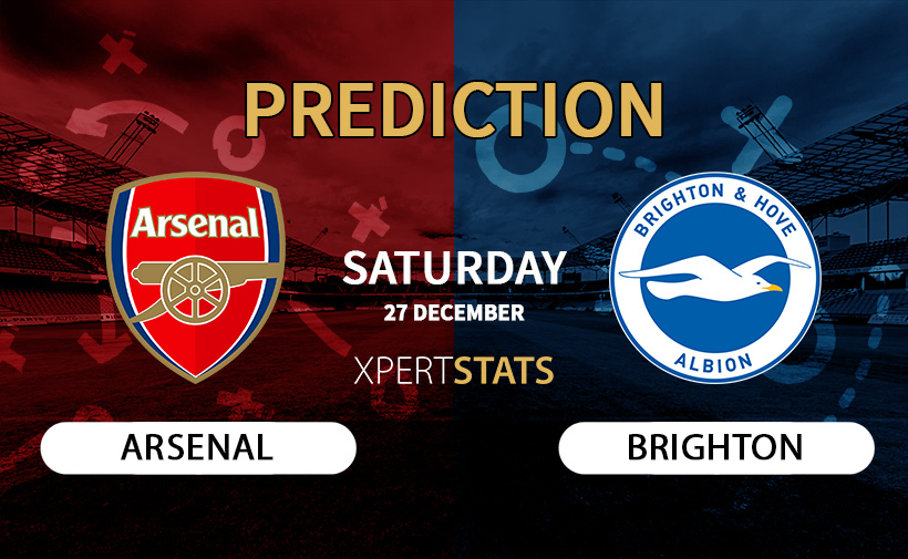 Home 38 Arsenal vs Brighton Prediction Premier League 27.12.2025