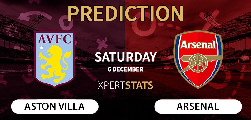 Aston Villa vs Arsenal Prediction Premier League 06.12.2025