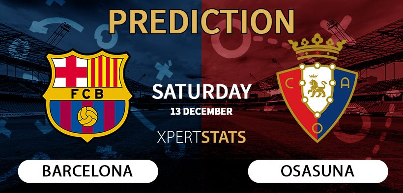Barcelona vs Osasuna Prediction LaLiga 13.12.2025