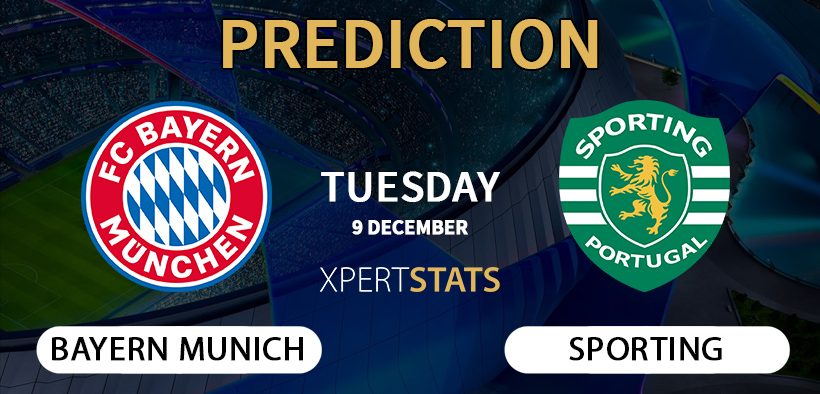Bayern Munich vs Sporting Prediction Champions League 09.12.2025