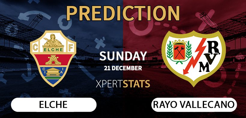 Elche vs Rayo Vallecano Prediction LaLiga 21.12.2025