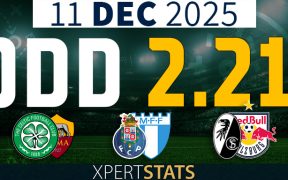Football Accumulators Tips: 2 Odds 11.12.2025