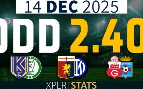 Football Accumulators Tips: 2 Odds 14.12.2025