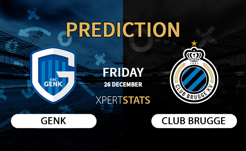 Genk vs Club Brugge Prediction Jupiler Pro League 26.12.2025