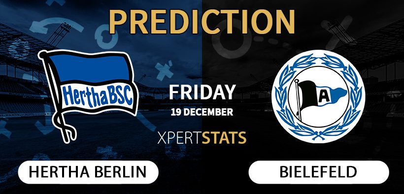 Hertha Berlin vs Arminia Bielefeld Prediction 2. Bundesliga 19.12.2025