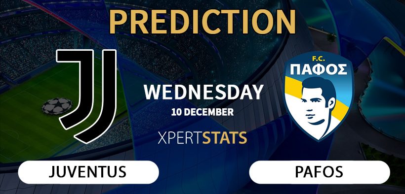 Juventus vs Pafos Prediction Champions League 10.12.2025