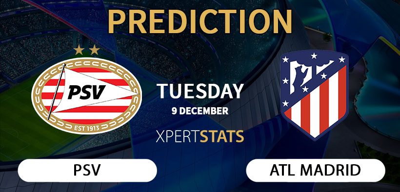 PSV vs Atletico Madrid Prediction Champions League 09.12.2025