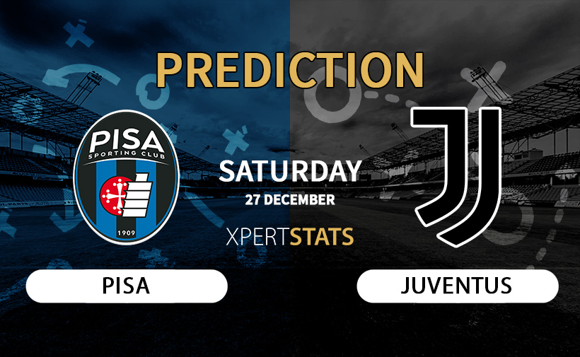 Pisa vs Juventus Prediction Serie A 27.12.2025