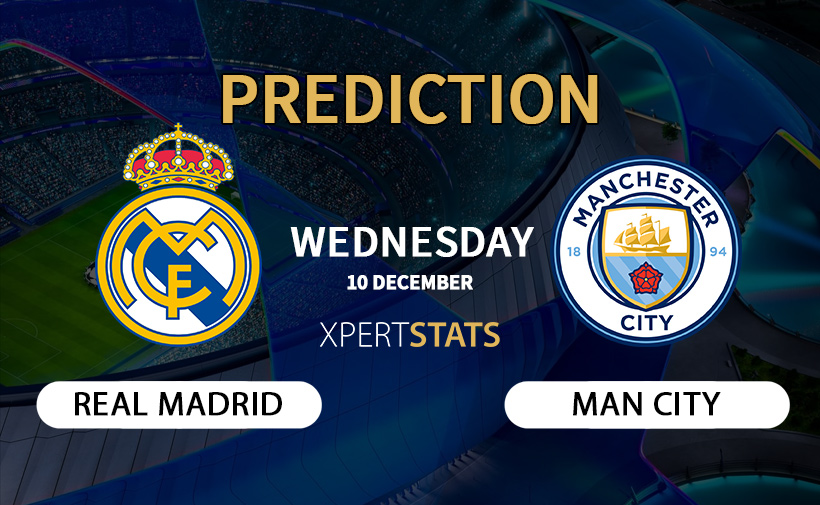 Real Madrid vs Manchester City Prediction Champions League 10.12.2025