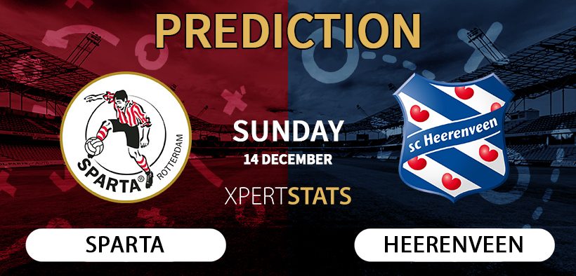 Sparta Rotterdam vs Heerenveen Prediction Eredivisie 14.12.2025