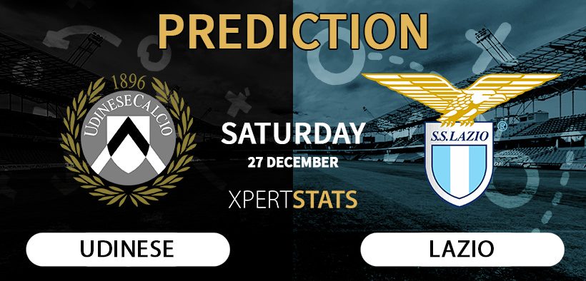 Udinese vs Lazio Prediction Serie A 27.12.2025