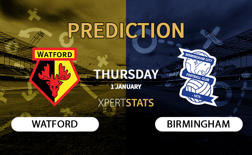 Watford vs Birmingham Prediction Championship 01.01.2026
