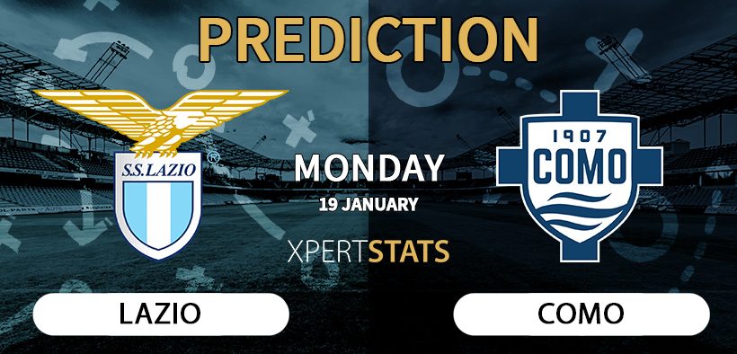 Lazio vs Como Prediction Serie A 19.01.2026