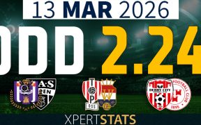 Football Accumulators Tips: 2 Odds 13.03.2026