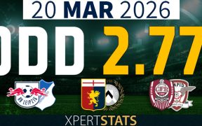 Football Accumulators Tips: 2 Odds 20.03.2026