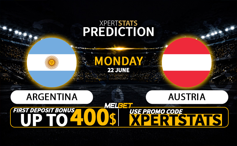 Argentina vs Austria Prediction, Team News, Lineups, Stats 22.06.2026