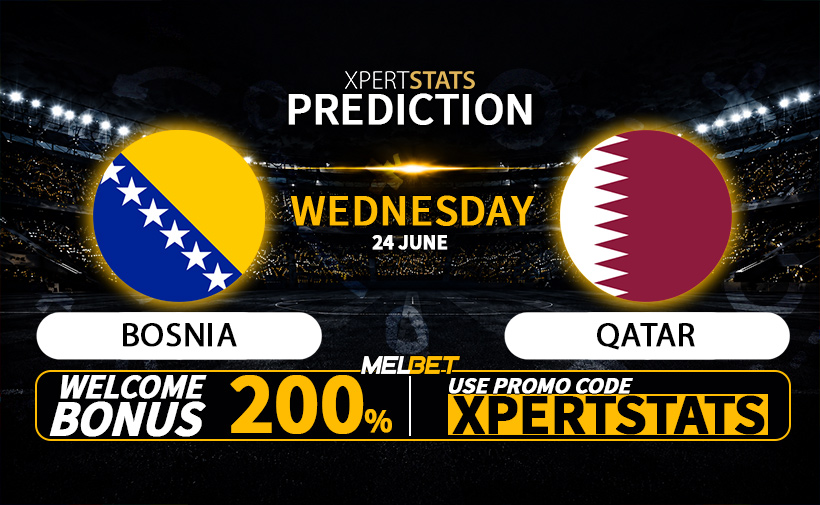 Home 29 Bosnia & Herzegovina vs Qatar Prediction, Team News, Lineups, Stats 24.06.2026