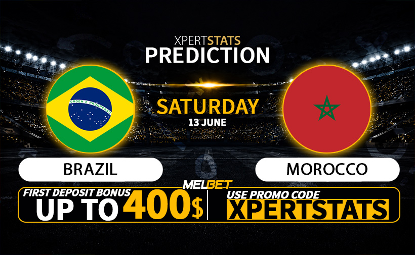 Home 22 Brazil vs Morocco Prediction, Team News, Lineups, Stats 13.06.2026