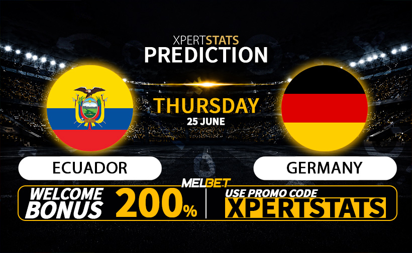 Home 31 Ecuador vs Germany Prediction, Team News, Lineups, Stats 25.06.2026