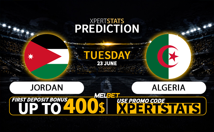 Jordan vs Algeria Prediction, Team News, Lineups, Stats 23.06.2026