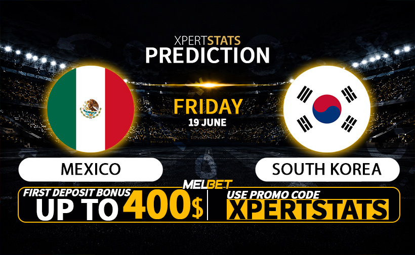 Mexico vs South Korea Prediction, Team News, Lineups, Stats 19.06.2026