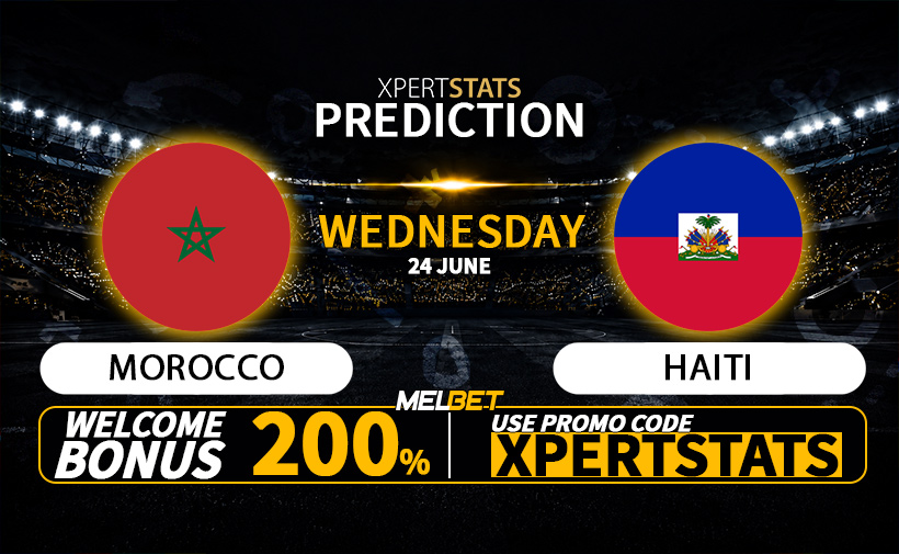 Morocco vs Haiti Prediction, Team News, Lineups, Stats 24.06.2026