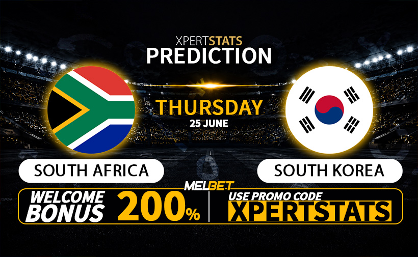 South Africa vs South Korea Prediction, Team News, Lineups, Stats 25.06.2026