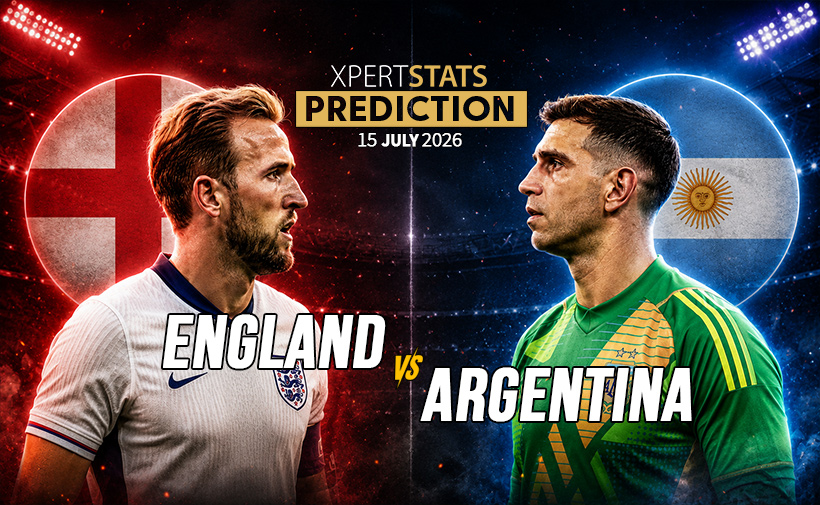 Home 12 England vs Argentina Prediction, Team News, Lineups, Stats 15.07.2026