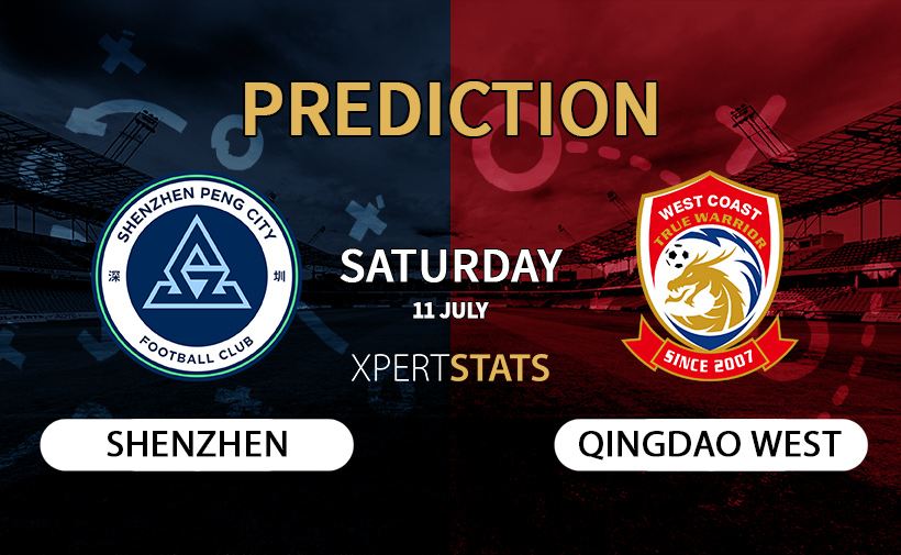 Home 57 Shenzhen Xinpengcheng vs Qingdao West Coast Prediction, Team News, Lineups, Stats 11.07.2026