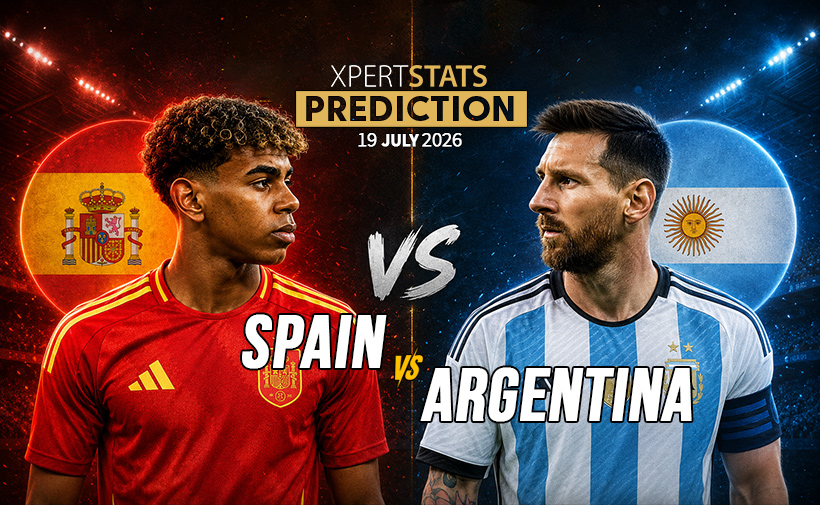 Home 12 Spain vs Argentina Prediction, Team News, Lineups, Stats 19.07.2026